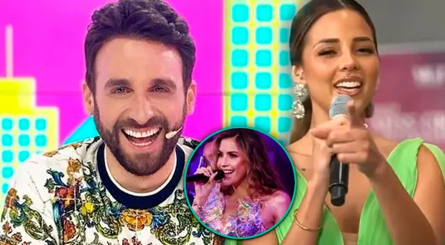 Rodrigo González apoya talento de Luciana Fuster para el canto.