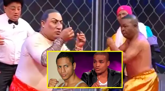Jonathan Maicelo y la Pantera Zegarra son imitados en 'JB en ATV'.