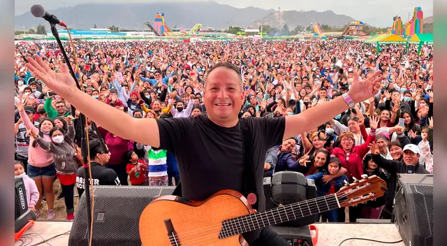 Diosdado Gaitán Castro, cantante peruano que difunde la música peruana Foto: Diosdado / Instagram