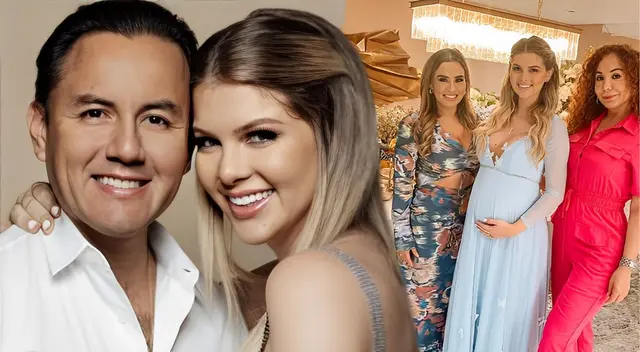 Richard Acuña y Brunella Horna ya tienen a los padrinos para su hijo Alessio.