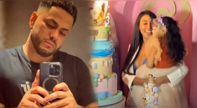 Bryan Torres asiste a cumpleaños de la hija de Samahara Lobatón.