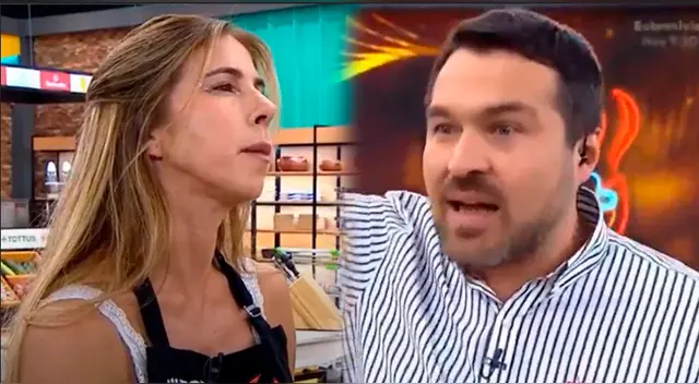 Giacomo Bocchio pierde los papeles con Fiorella Cayo en 'El Gran Chef Famosos'. Giacomo Bocchio pierde los papeles con Fiorella Cayo en 'El Gran Chef Famosos'.
