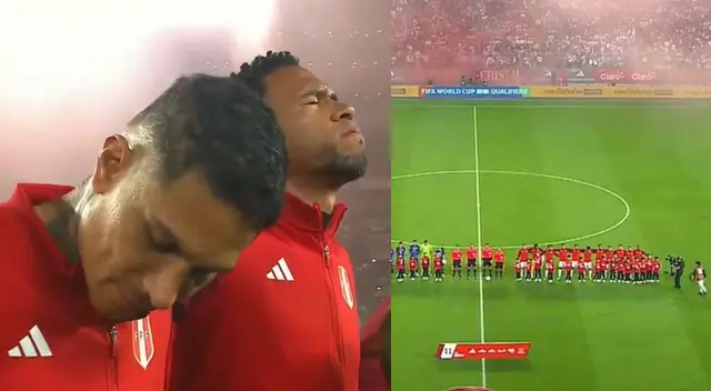 Selección peruana, sin Oliver Sonne, entonó así el Himno Nacional ante Argentina en Lima por Eliminatorias 2026.