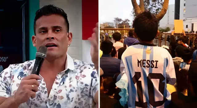 Christian Domínguez fulminó con todo a compatriotas.