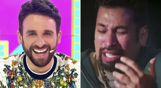 Rodrigo González se vacila con las lágrimas de Aldo Miyashiro en “Perdóname”.