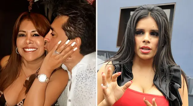 Magaly Medina no perdió la oportunidad de jactarse de su esposo. Magaly Medina no perdió la oportunidad de jactarse de su esposo.