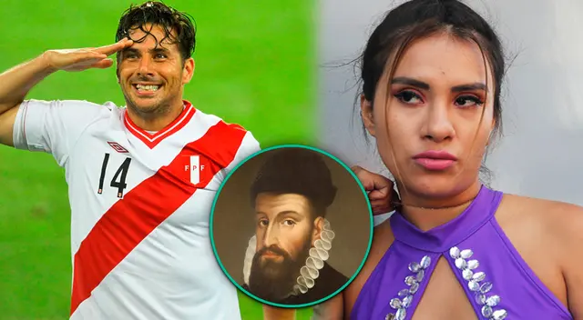 Thamara Gómez pasa roche al confundir a Francisco Pizarro con Claudio Pizarro. Thamara Gómez pasa roche al confundir a Francisco Pizarro con Claudio Pizarro.