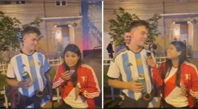 ¿Cuál fue la respuesta del hincha argentina? Aquí te lo revelamos.