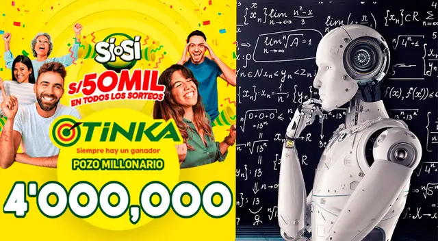 Inteligencia Artificial pide a los participantes de la Tinka ser responsables en el juego.