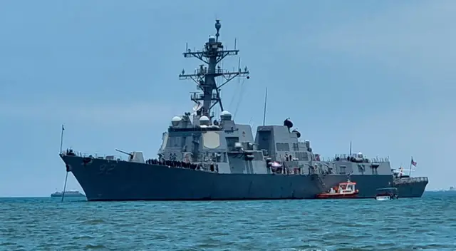 Nave de los Estados Unidos vino con fin específico al Perú.