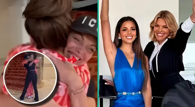 La ex Miss Perú y la actual Miss Grand Perú compartieron un momento especial. La ex Miss Perú y la actual Miss Grand Perú compartieron un momento especial.