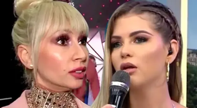 Brunella y Belén casi se agarran 'boca a boca' en "América Hoy". Brunella y Belén casi se agarran 'boca a boca' en "América Hoy".