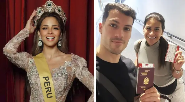 Patricio Parodi y su madre rumbo a Vietnam para ver a Luciana Fuster. Patricio Parodi y su madre rumbo a Vietnam para ver a Luciana Fuster.