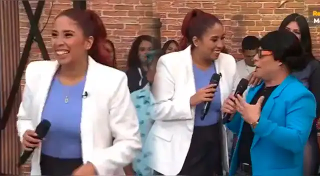 Azucena Calvay troleada en 'Jirón del Humor'. Azucena Calvay troleada en 'Jirón del Humor'.