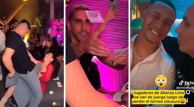 Carlos Zambrano, Pablo Sabbag, Bryan Reyna, entre otros jugadores de Alianza Lima, estuvieron en juergaza tras empatar con ADT en Matute por el Torneo Clausura.