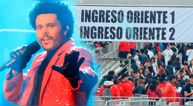 The Weeknd se presenta a las 9 pm. en el Estadio San Marcos.