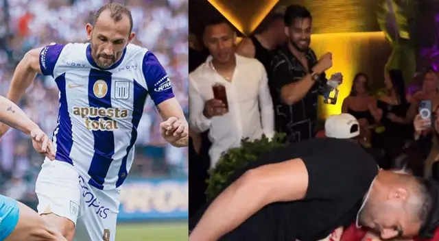 Hernán Barcos y su reacción en redes tras tonazo de sus compañeros de Alianza Lima.