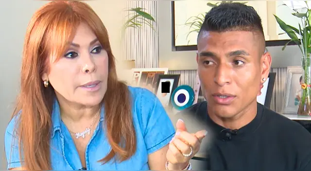 Magaly Medina cara a cara con Paolo Hurtado.