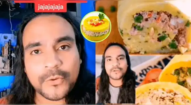 Ecuatoriano dice que Perú plagió la causa rellena en la época de la colonia y es viral en TikTok.