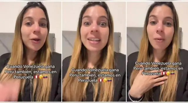 Venezolana pide a peruanos festejar el triunfo de su selección en Eliminatorias 2026 Venezolana pide a peruanos festejar el triunfo de su selección en Eliminatorias 2026
