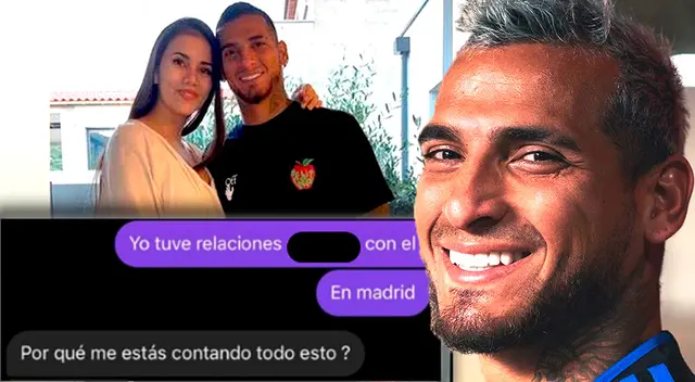 Miguel Trauco le habría sido infiel a su pareja, Mariela Arévalo en Madrid, según chats comprometedores.
