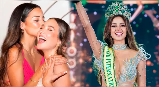 Ale Fuller celebra coronación de Luciana Fuster en el Miss Grand International.