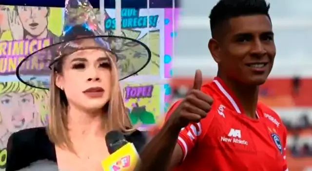 Jossmery Toledo se disfraza de brujita tras destruir a Paolo Hurtado.