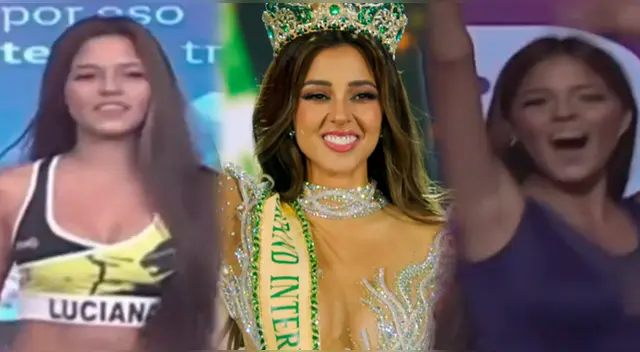 Luciana Fuster es felicitada en EEG tras ganar el Miss Grand International.