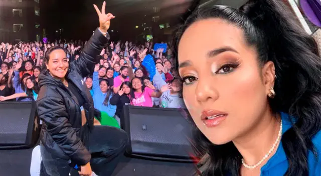 Marianita Espinoza disfruta de su embarazo y su trabajo. Marianita Espinoza disfruta de su embarazo y su trabajo.