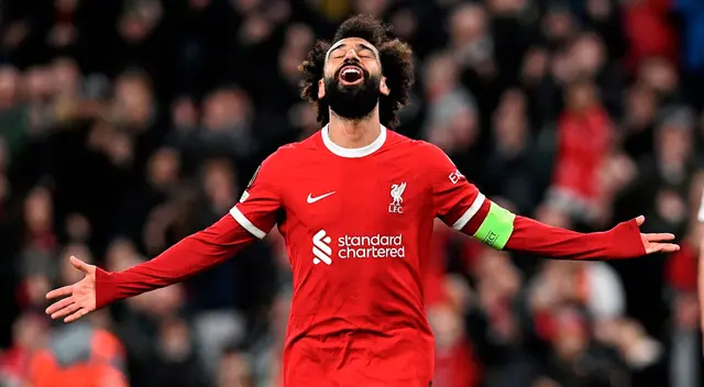 Mohamed Salah anotó el QUINTO gol de Liverpool en la #UELxESPN.