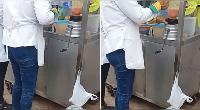 La escena se ha vuelto tendencia en las redes sociales.