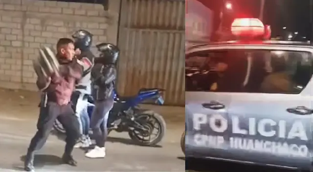 Policías de Huanchaco en Trujillo aseguran que se estaban realizando piques ilegales, por eso intervinieron.