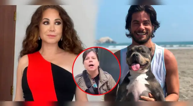 Janet Barboza se solidariza con Andrés Wiese tras agresión.