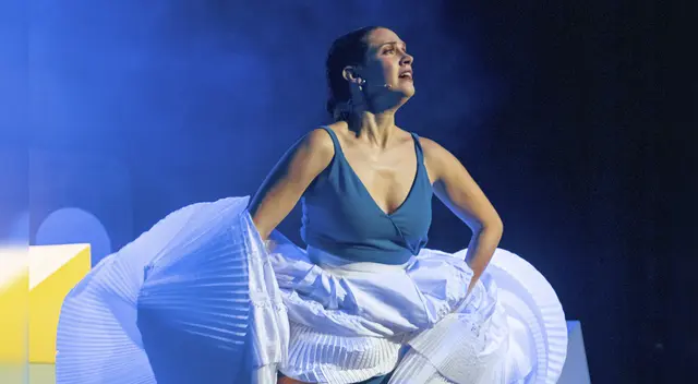 Actriz Emilia Drago presenta nuevo espectáculo.