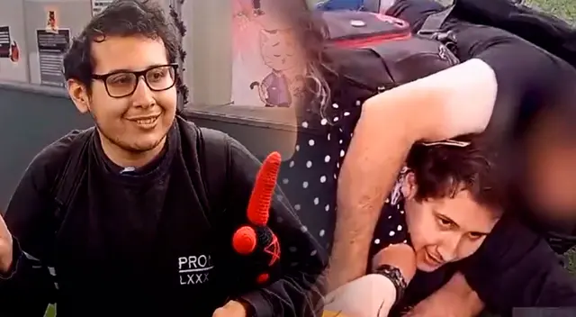 El otaku de 22 años fue liberado tras acuchillar a 3 personas en el centro comercial Arenales, en Lince. El otaku de 22 años fue liberado tras acuchillar a 3 personas en el centro comercial Arenales, en Lince.