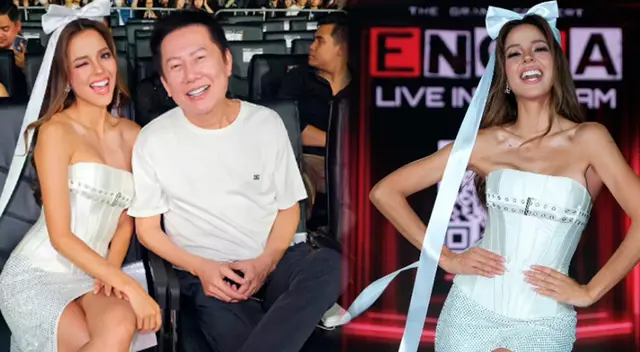 Luciana Fuster tras ganar el Miss Grand.