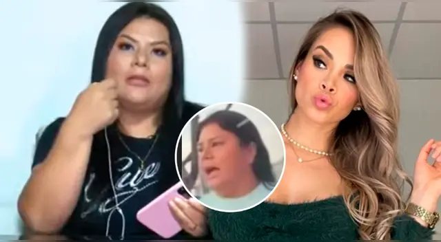 Kiara Fuentes reconoce que se exaltó al ver a Jossmery Toledo.