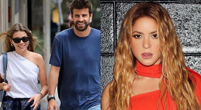 Gerard Piqué feliz al lado de Clara Chía y no habla de Shakira (Composición EP)   