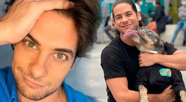 Andrés Wiese sorprende con fotografía con su perrita. Andrés Wiese sorprende con fotografía con su perrita.