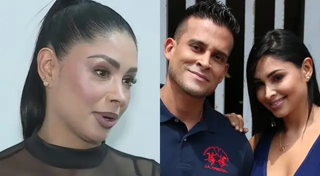 Pamela Franco descartó tener problemas con Christian Domínguez. Pamela Franco descartó tener problemas con Christian Domínguez.