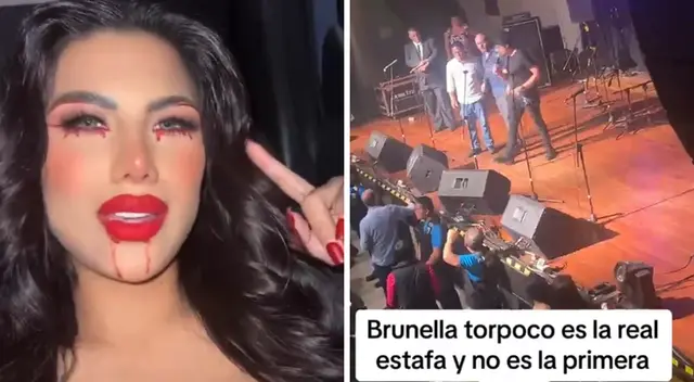 Brunella Torpoco decepciona a fanáticos al no asistir a evento y usuarios la cancelan Brunella Torpoco decepciona a fanáticos al no asistir a evento y usuarios la cancelan