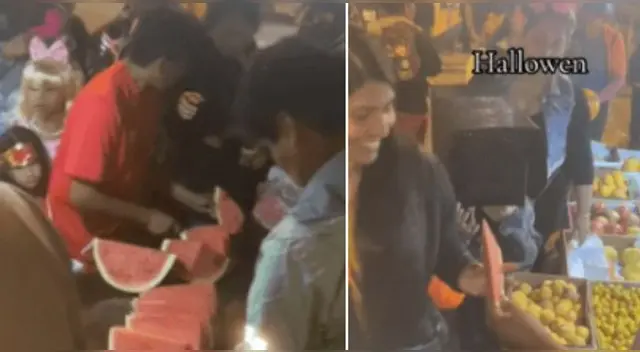 La escena se ha vuelto viral en la app china.