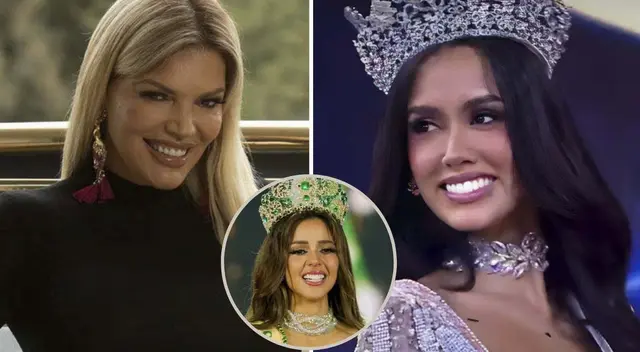Camila Escribens recibe el respaldo de Jessica Newton previo al Miss Universo 2023.