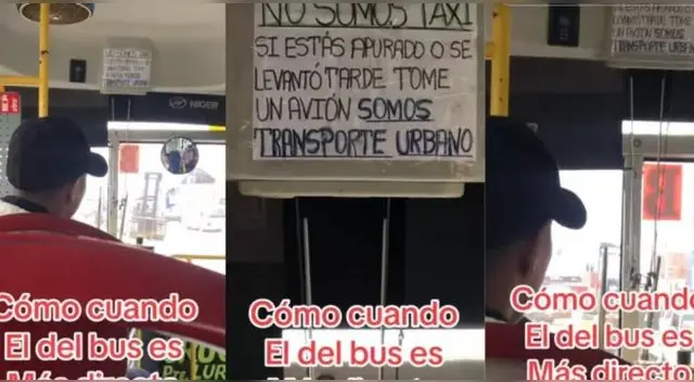 Chofer peruano pega un cartel con peculiar advertencia para los pasajeros y es viral en TikTok. Chofer peruano pega un cartel con peculiar advertencia para los pasajeros y es viral en TikTok.