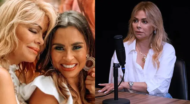 Gisela Valcárcel se mostró muy orgullosa de lo que está logrando su hija, pero no se mete en las críticas que recibe.