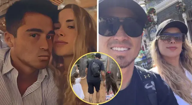 Rodrigo Cuba y Ale Venturo disfrutan de viaje a Disney con sus hijas. Rodrigo Cuba y Ale Venturo disfrutan de viaje a Disney con sus hijas.