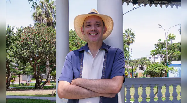 Christian Ysla se despoja de sus papeles artísticos y relata de qué está hecho. Foto: Leonardo Santana / La República Christian Ysla se despoja de sus papeles artísticos y relata de qué está hecho. Foto: Leonardo Santana / La República