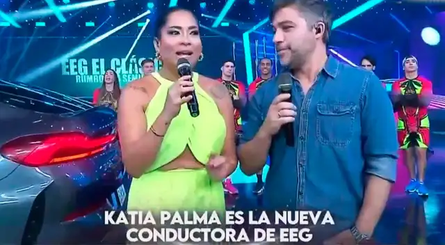 Katia Palma debuta como conductora en Esto es Guerra. Katia Palma debuta como conductora en Esto es Guerra.