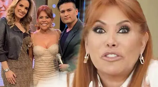 Magaly Medina revela cómo Deyvis Orosco y Cassandra Sánchez le pidieron ser la madrina de su hijo. Magaly Medina revela cómo Deyvis Orosco y Cassandra Sánchez le pidieron ser la madrina de su hijo.
