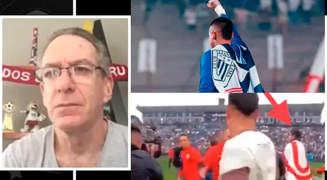 Además, Fleischman recordó que jugador de la U estuvo con su bandera crema en Matute y “no pasó nada”. Además, Fleischman recordó que jugador de la U estuvo con su bandera crema en Matute y “no pasó nada”.